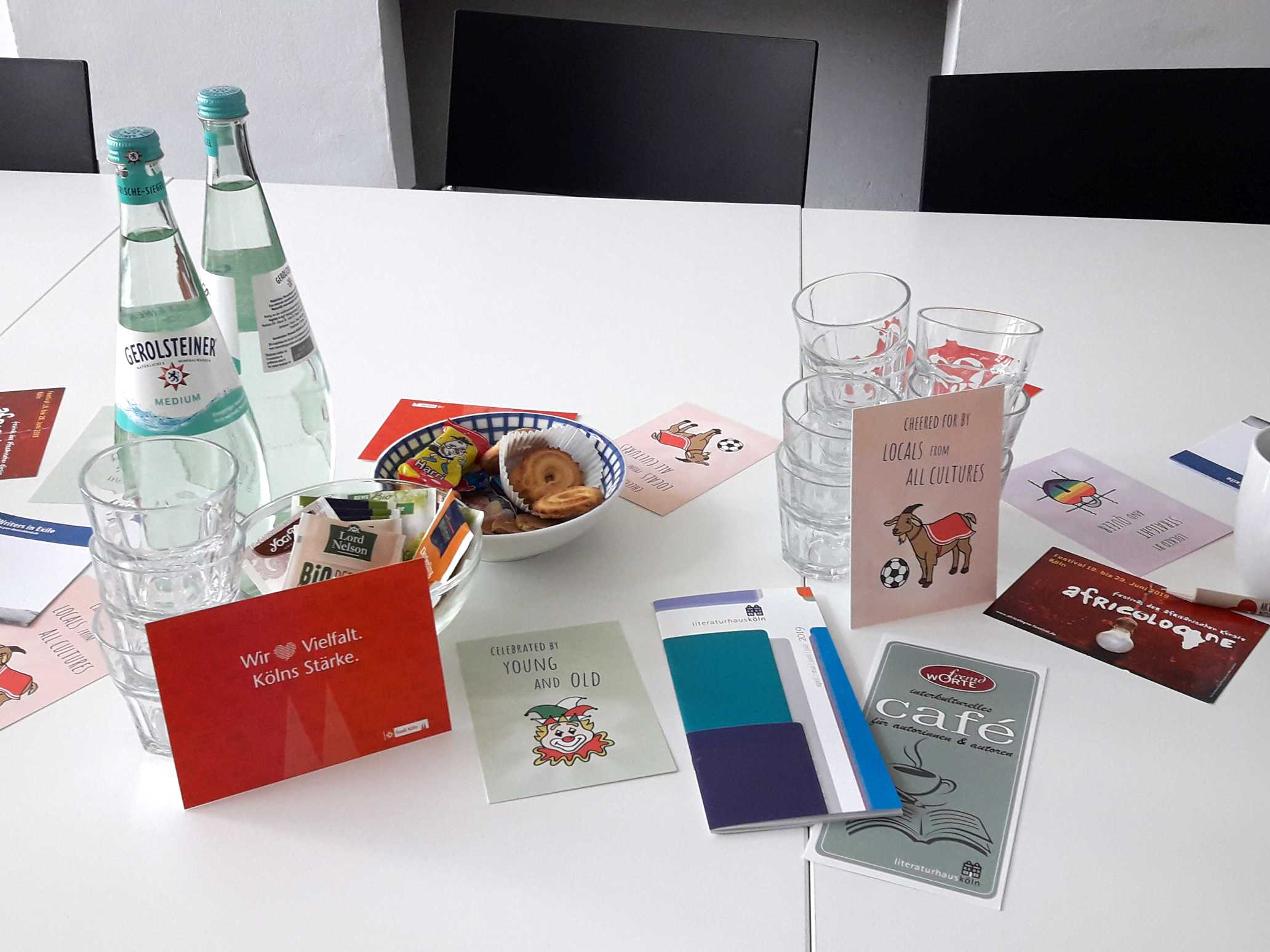 Treffen des Autor:innen-Cafés im Jahr 2019 – Aufnahme 1