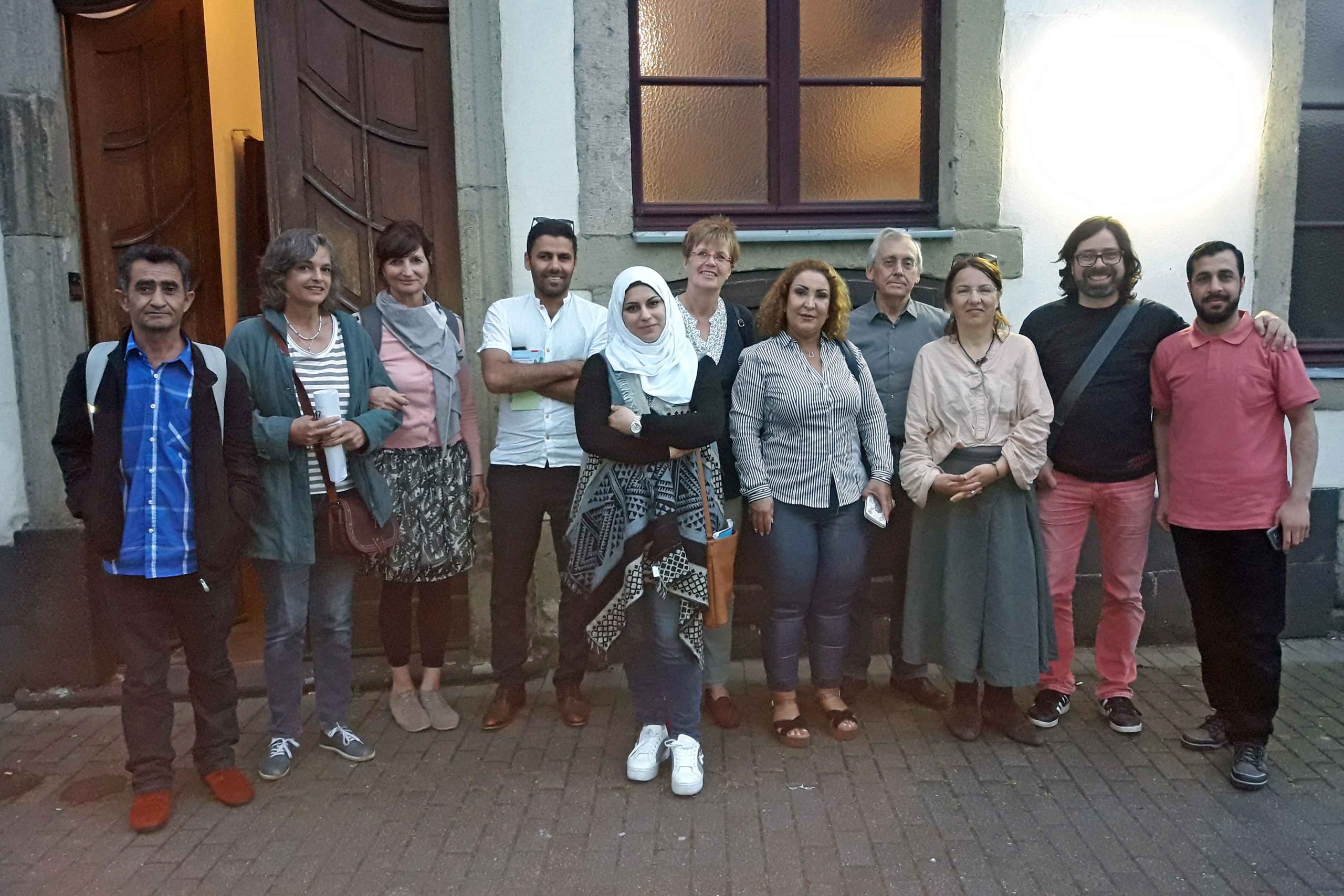 Autor:innen-Café zum Thema „Teilhabe im Kulturbetrieb“, 11. Juni 2019 – Gruppenbild