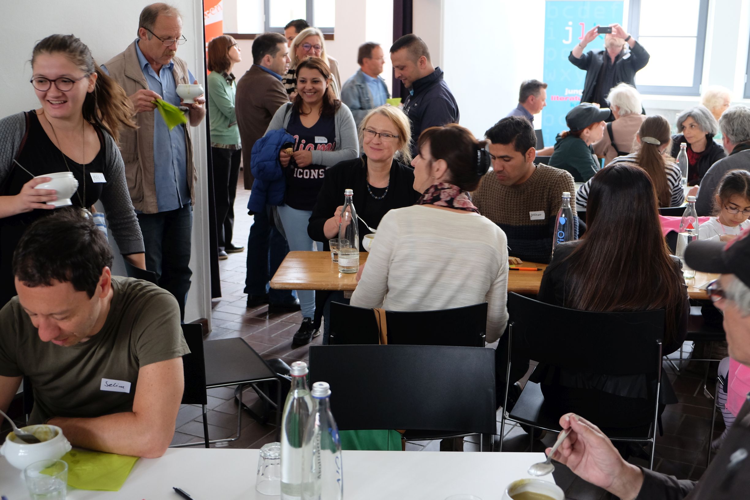Pilottreffen am Weltflüchtlingstag im Literaturhaus Köln, 20. Juni 2015 – Aufnahme 2